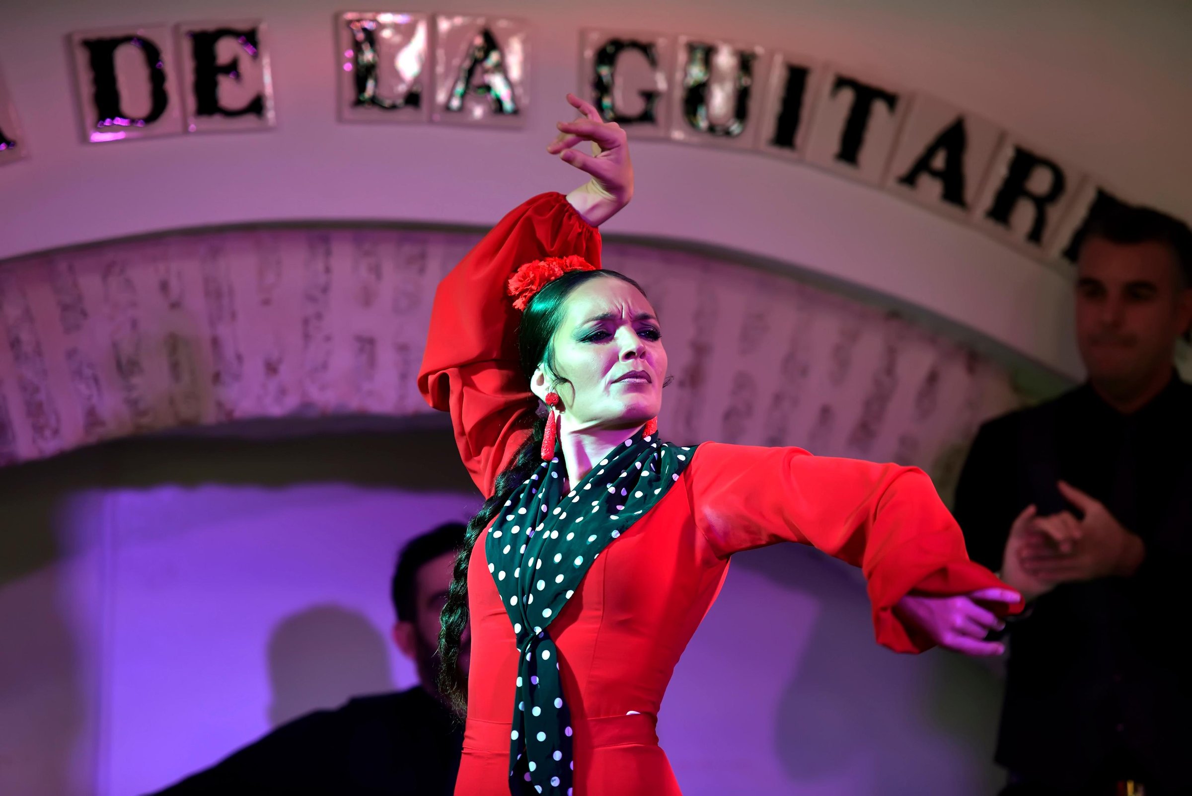Casa de la Guitarra flamenco show — best value tablao with access to a private guitar collection in Seville